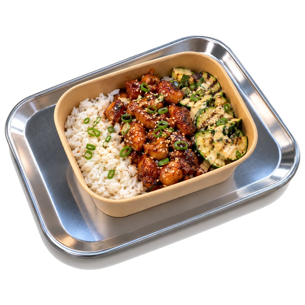 Koreaanse BBQ Kip Bowl